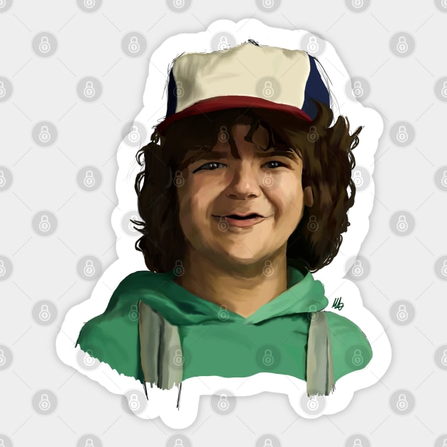 Dustin Sticker by drawingsbymegsart